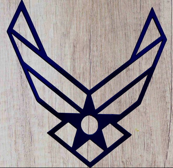 Air Force Logo Metal Wall Art