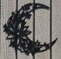 Flower Moon Metal Wall Art