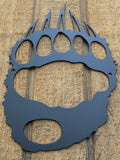 Bear Track Metal Wall Art