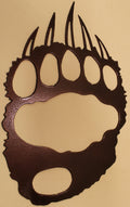 Bear Track Metal Wall Art