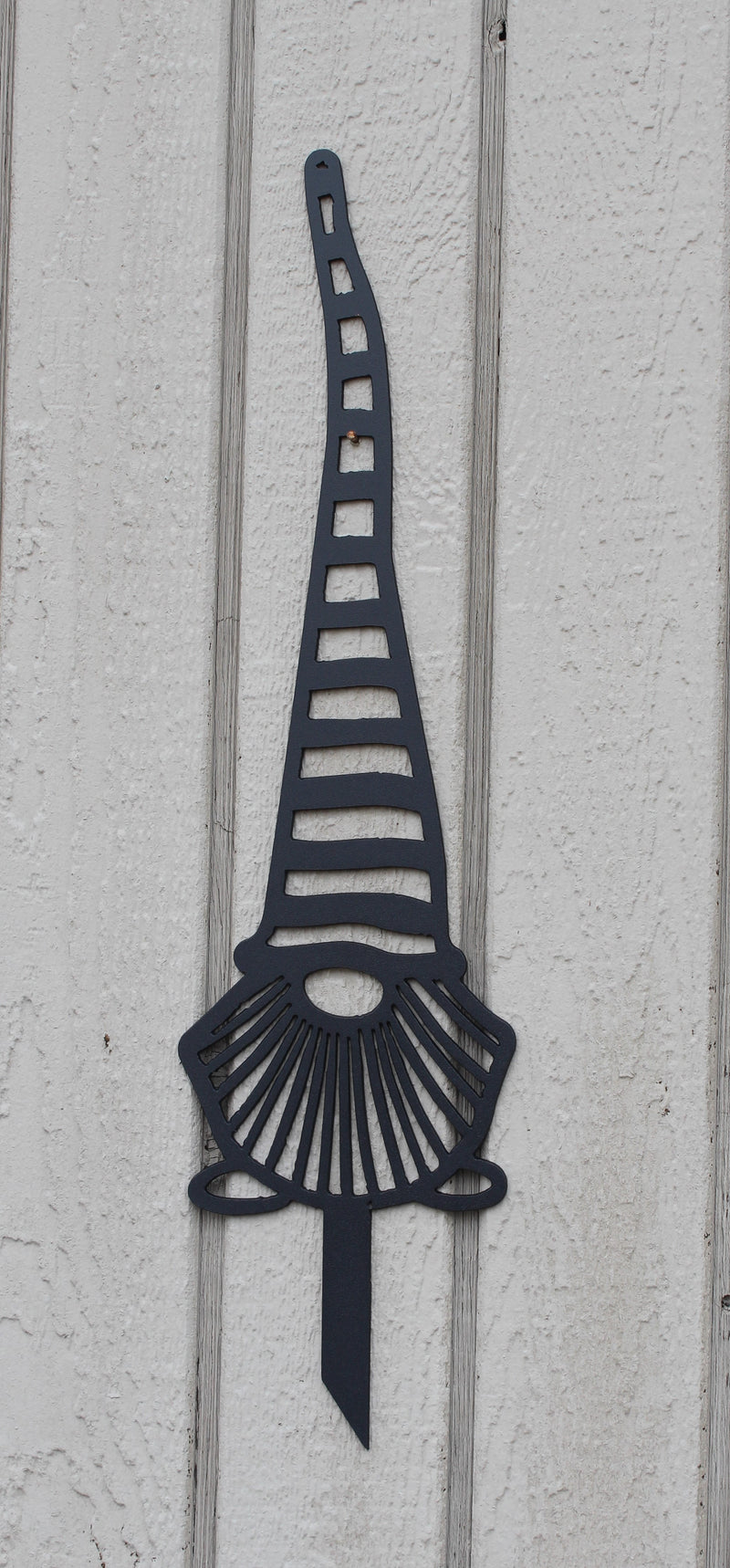 Garden Gnome Metal Stakes Lot 2