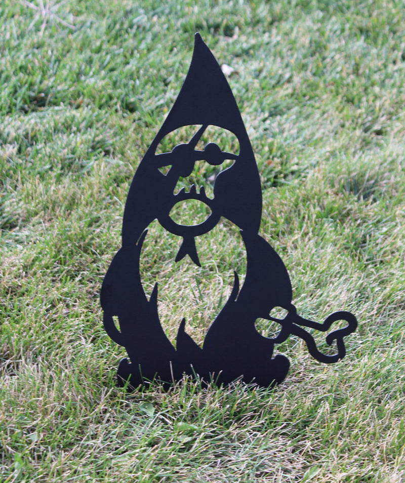 Skull Garden Gnome 10" x 20"