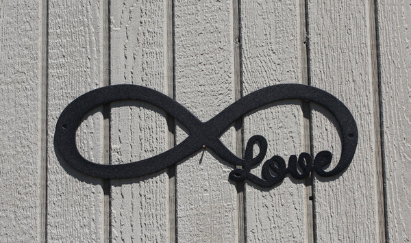 Infinite Love Metal Wall Art