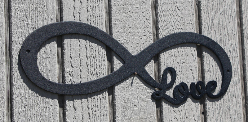 Infinite Love Metal Wall Art