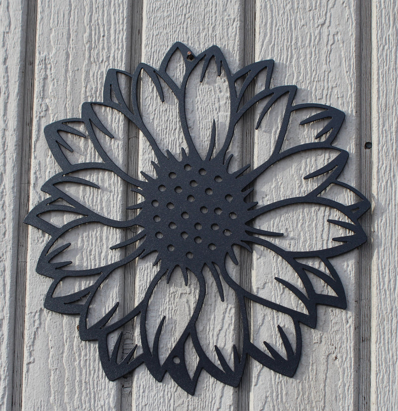 Sunflower Metal Wall Art