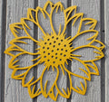 Sunflower Metal Wall Art